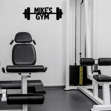 Personalized Gym Sign